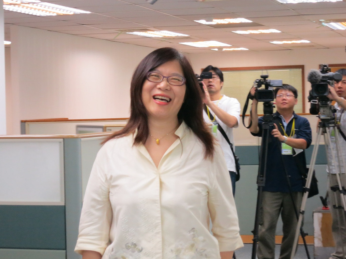 民進黨立委管碧玲28日認為，特偵組講的監聽順序根本就跟監聽票上不符合。圖：新頭殼資料庫