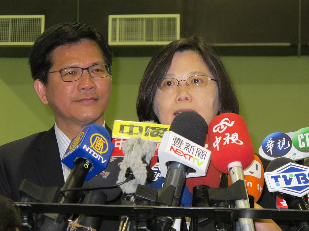 民主進步黨主席蔡英文對於14日法國巴黎遭到恐怖份子攻擊，造成嚴重傷亡，表達至深震驚與哀悼。圖：新頭殼資料照片