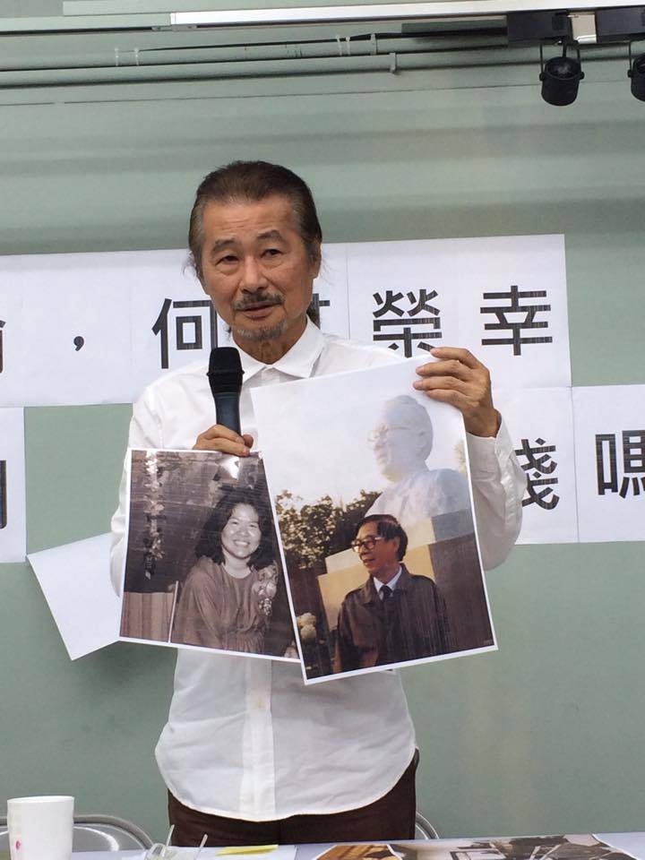 獨立總統參選人施明德21日表示，當大家都在為白色恐怖道歉，宋楚瑜反而是以辱為榮；當宋在談轉型正義，是點燃仇恨之火。圖：劉彥彤/攝