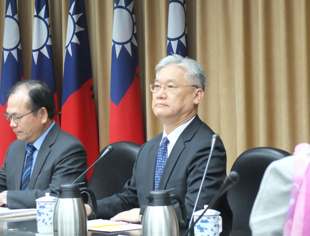 陸委會主委夏立言4日表示，馬習會絕對沒有考慮到選舉因素。圖：翁嫆琄/攝