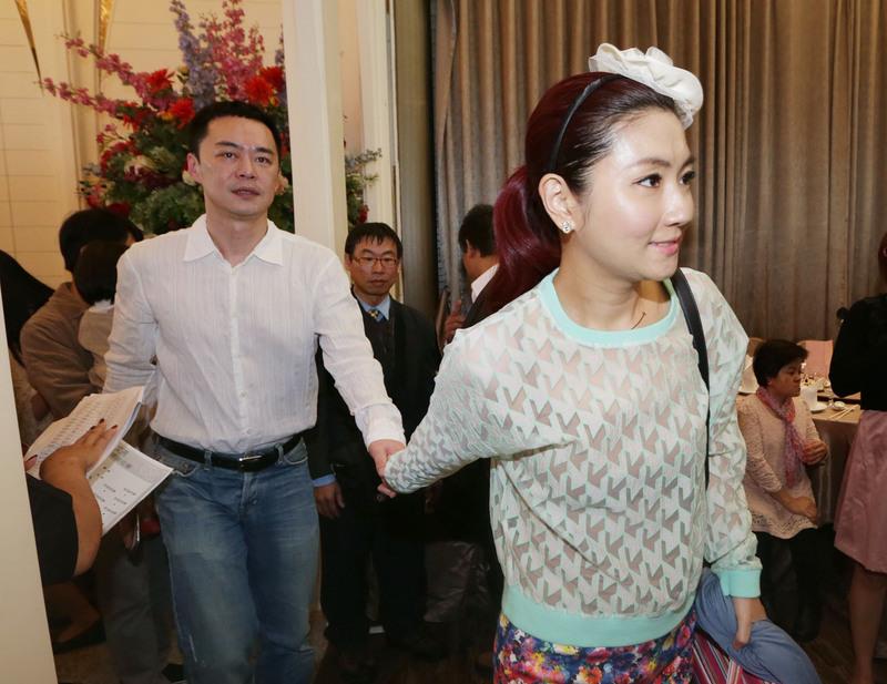 藝人Selina的先生張承中26日表示，他對於參選一事傾向保留，下週三中常會若徵召，他也只能婉拒。圖：中央社資料照片