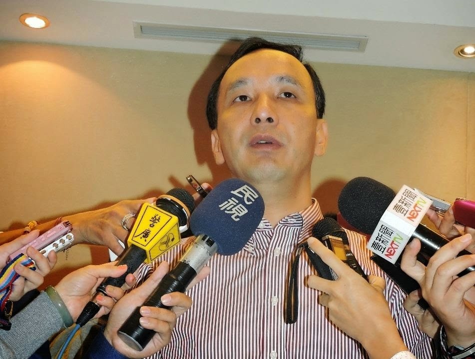 立法院長王金平7日首度鬆口表示，國民黨如果要徵召他，「義不容辭」。對此，身兼中國國民黨主席的新北市長朱立倫下午指出，樂見這樣的表達。圖：新頭殼資料照片