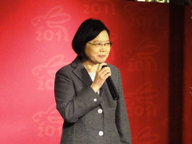 蔡英文提「2025計畫」要將低仰賴核能發電或停用。圖片：王鼎鈞/攝