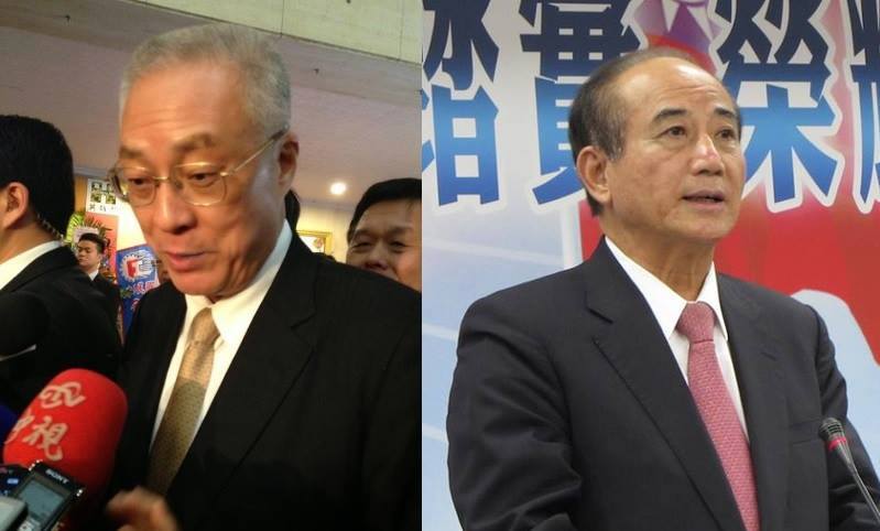 有藍營人士透露，總統馬英九為了防堵立法院長王金平的反撲勢力，只能支持副總統吳敦義出馬。圖：新頭殼資料照片合成