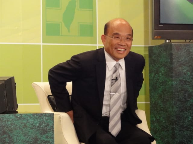 面對黨內初選的技術性紛擾，蘇貞昌今天首度表達出他的感受「很難過」。圖片：王鼎鈞/攝