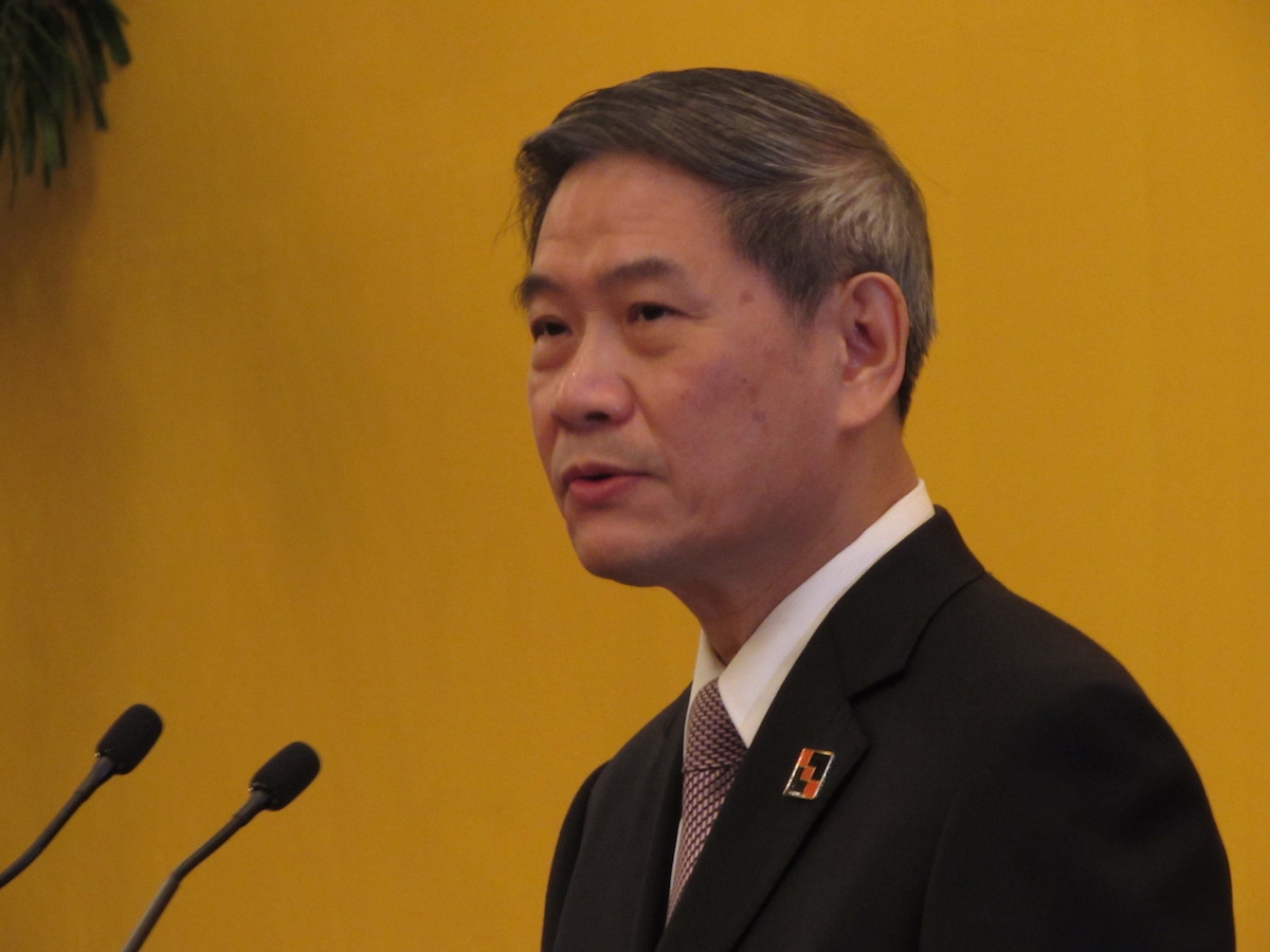 針對馬習會會談內容，國台辦主任張志軍說，會中習近平談到4點意見，其中1項就是堅持九二共識，兩岸同屬一中，中國的主權與領土從未分裂。圖：邱珮文/攝