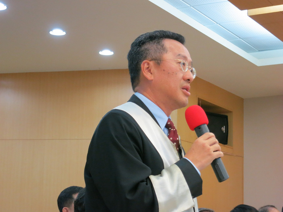 日前表態願意參選台北市長的律師顧立雄，今天參加TVBS「周末熊新聞」節目時，篤定表示若他與連勝文競選，他一定會贏。圖：新頭殼資料照片