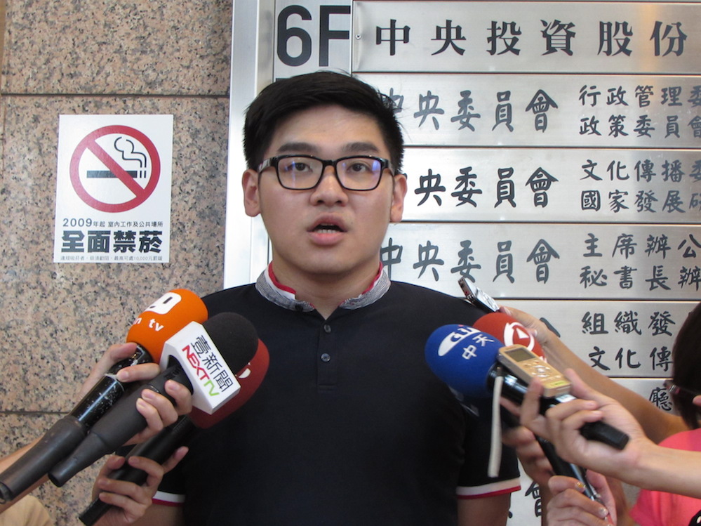 前洪秀柱幕僚李昶志。 圖：新頭殼資料照片