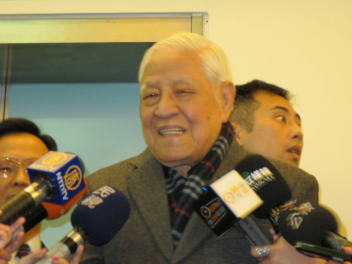 對於李光耀過世，李登輝24日表示，已經請代表處發電報悼念。圖：新頭殼資料照片