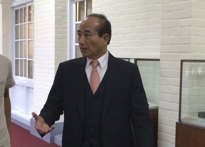 立法院長王金平3日接受媒體聯訪，再度強調連任立委是生涯最後一戰。圖：符芳碩/攝