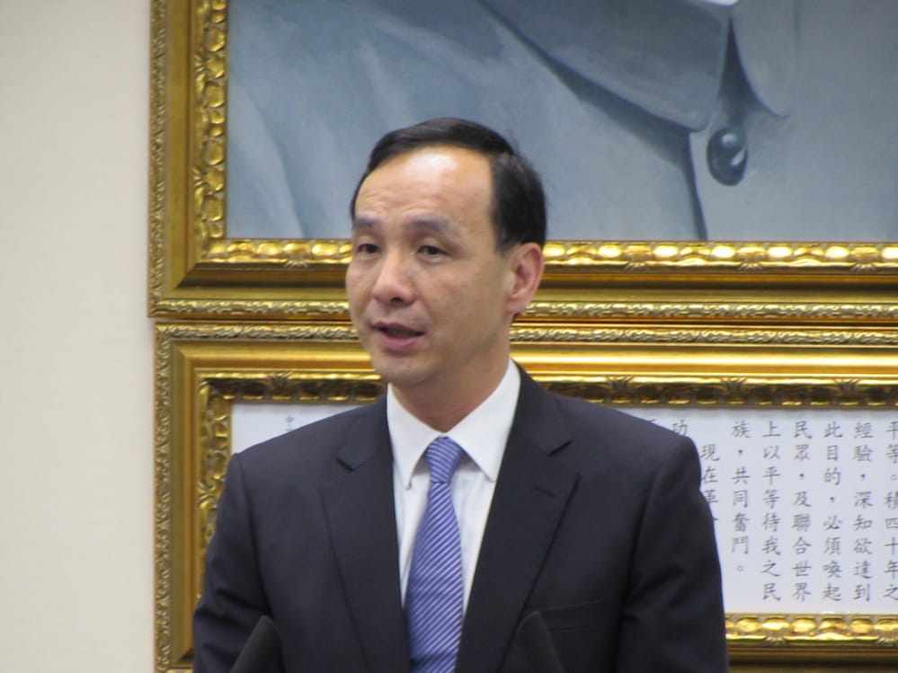 針對國民黨是否再度為王金平修改黨內辦法，讓王續任立法院長，黨主席朱立倫18日受訪表示，一切按照制度。圖：新頭殼資料照片