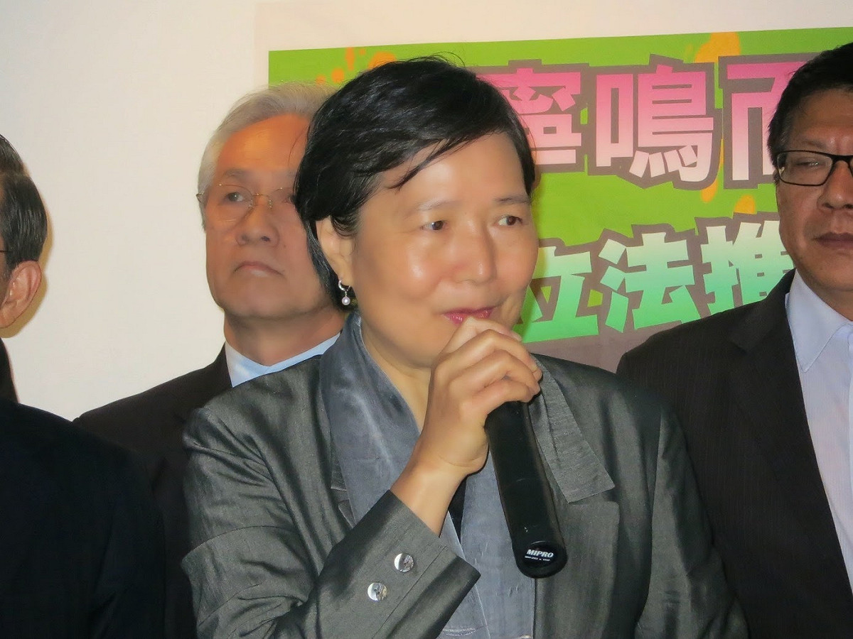 總統府前秘書長葉菊蘭21日表示，現在去講2016總統大選後的人事，對於團結沒有幫助，對選票也沒有幫助。圖：新頭殼資料照片