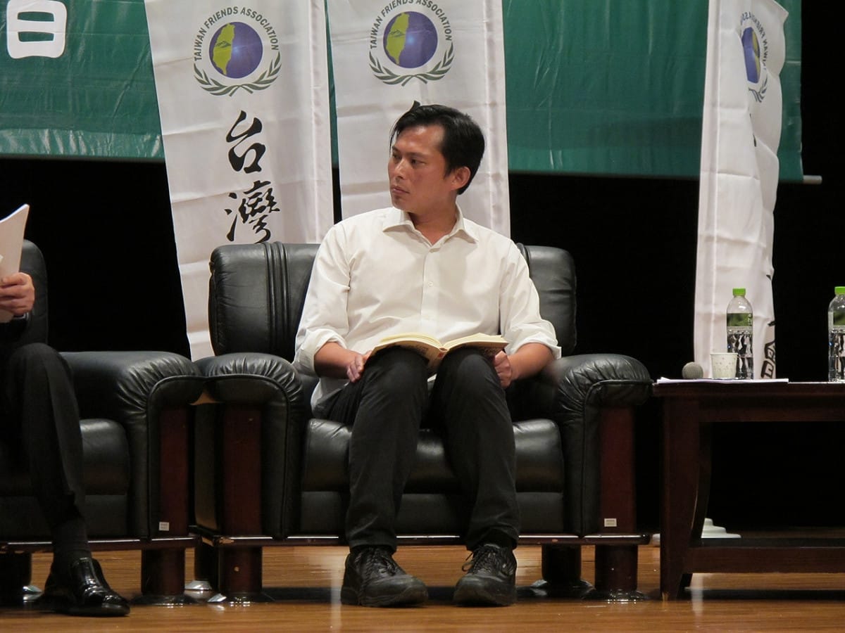 時代力量主席團主席黃國昌14日受邀與前總統李登輝、林飛帆對談。圖：林朝億/攝
