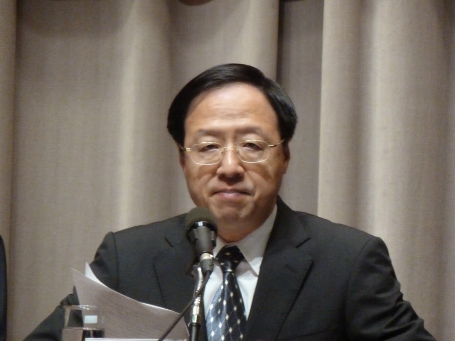 前閣揆江宜樺辭職後，高調赴美國第一名校哈佛大學當訪問學者，一夜之間，便忘記了手上還沾滿太陽花學生的鮮血。圖：新頭殼資料照片