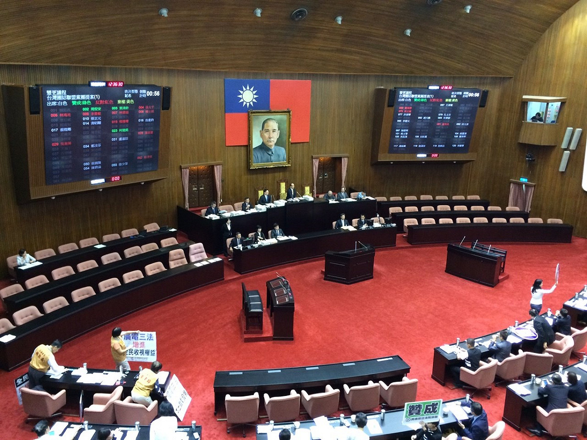 國民黨團15日在立法院院會封殺台聯黨團對於廣電三法變更議程的提案，黨團首席副書記長李貴敏16日說，是反對變更議程，而非反對議案本身。圖：新頭殼資料照片