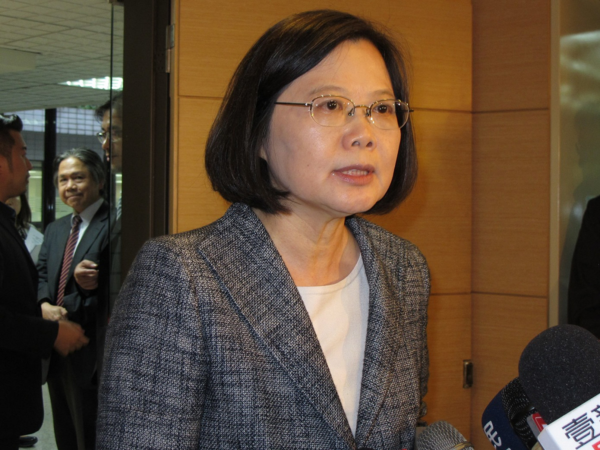 民進黨主席蔡英文29日將以黨主席兼總統候選人身份赴美國訪問。圖：新頭殼資料照片