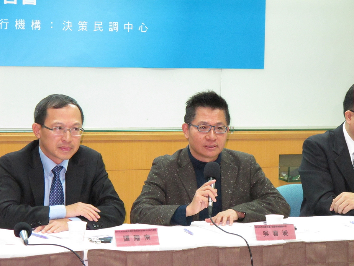 一向被外界看成親藍的公關公司戰國策董事長吳春城8日認為，國民黨這次總統大選已經回天乏術了。圖：林朝億/攝