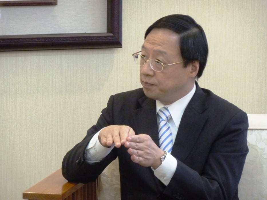 行政院長江宜樺5日接受新頭殼專訪時坦承，去年電價調漲過程並不周延。圖：謝莉慧/攝