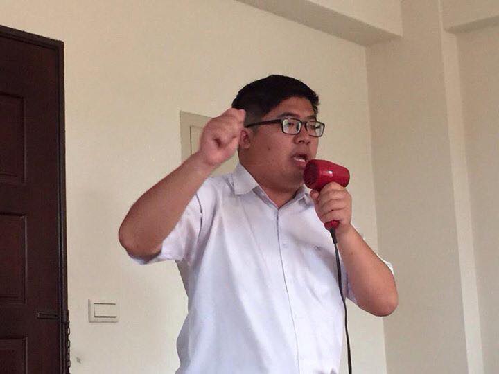 律師蔡易餘在嘉義縣立委第一選區初選打敗前立委林國慶。圖：翻拍自臉書