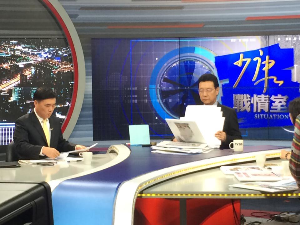 前台北市長郝龍斌12日接受TVBS《少康戰情室》節目專訪。圖：翻攝自郝龍斌臉書