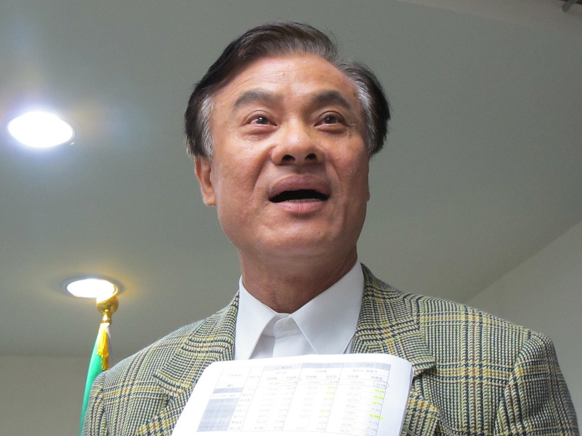 民進黨選對會召集人蘇嘉全8日表示，民進黨將暫緩提名13艱困選區立委，期待與第三勢力整合。圖：林朝億/攝