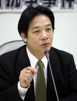 曾經當過彰化縣長的前中選會主委黃石城評論說，賴清德是他看過真正無私的政治人物，只有真正無私，才有辦法排除特權。圖片來源：資料照片