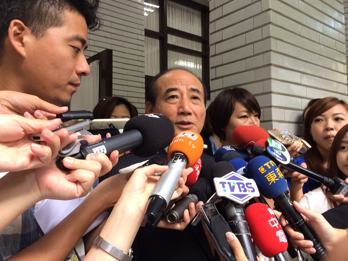 立法院長王金平13日在立院受訪。圖：符芳碩/攝