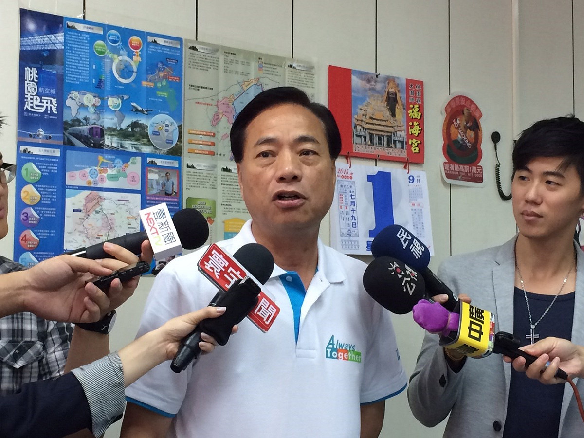 國民黨立委陳根德1日表示，現階段總統大選泛藍陣營還不是最佳組合，讓地方選立委岌岌可危、非常吃力。圖：符芳碩/攝