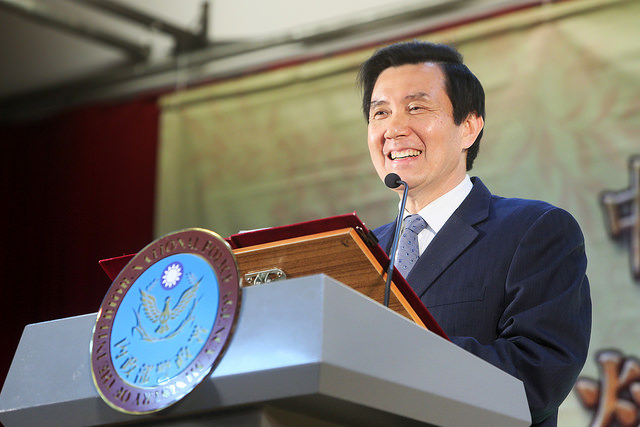對於阿帕契事件，總統馬英九今(7)日表達痛心。圖：總統府提供