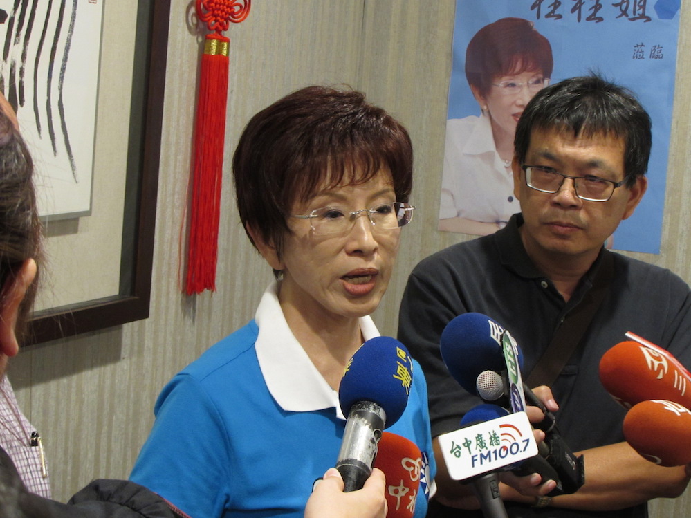 對於媒體人胡忠信日前稱國民黨總統參選人洪秀柱跟黨中央談退選條件，洪秀柱17日委託律師提告。圖：新頭殼資料照片