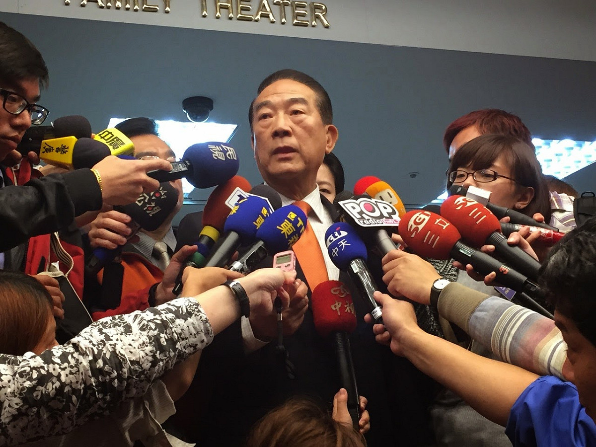 宣布參選總統的宋楚瑜，接受電視節目專訪時否認擔任行政院新聞局長時期，推動減少方言節目。雖然禁台語確實不是他開始的，但在他新聞局長任內，卻是台語節目最少的。圖：新頭殼資料照片