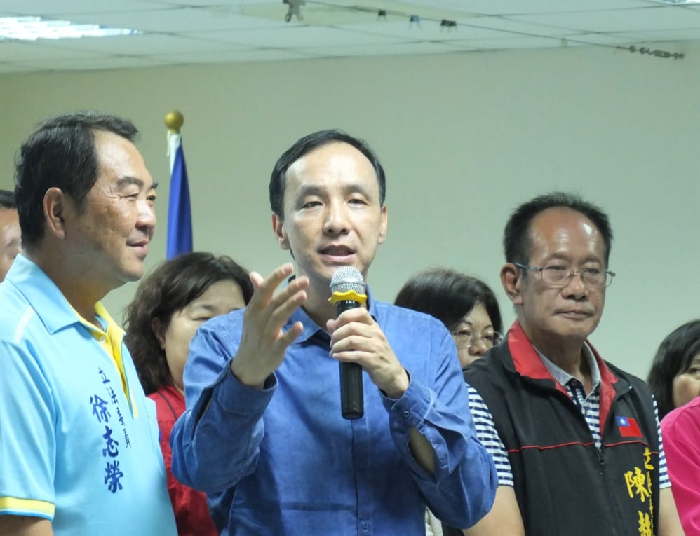 國民黨總統參選人朱立倫2日強調，他與立法院長王金平之間沒有不愉快，相信王有自己的思考模式。圖：新頭殼資料照片