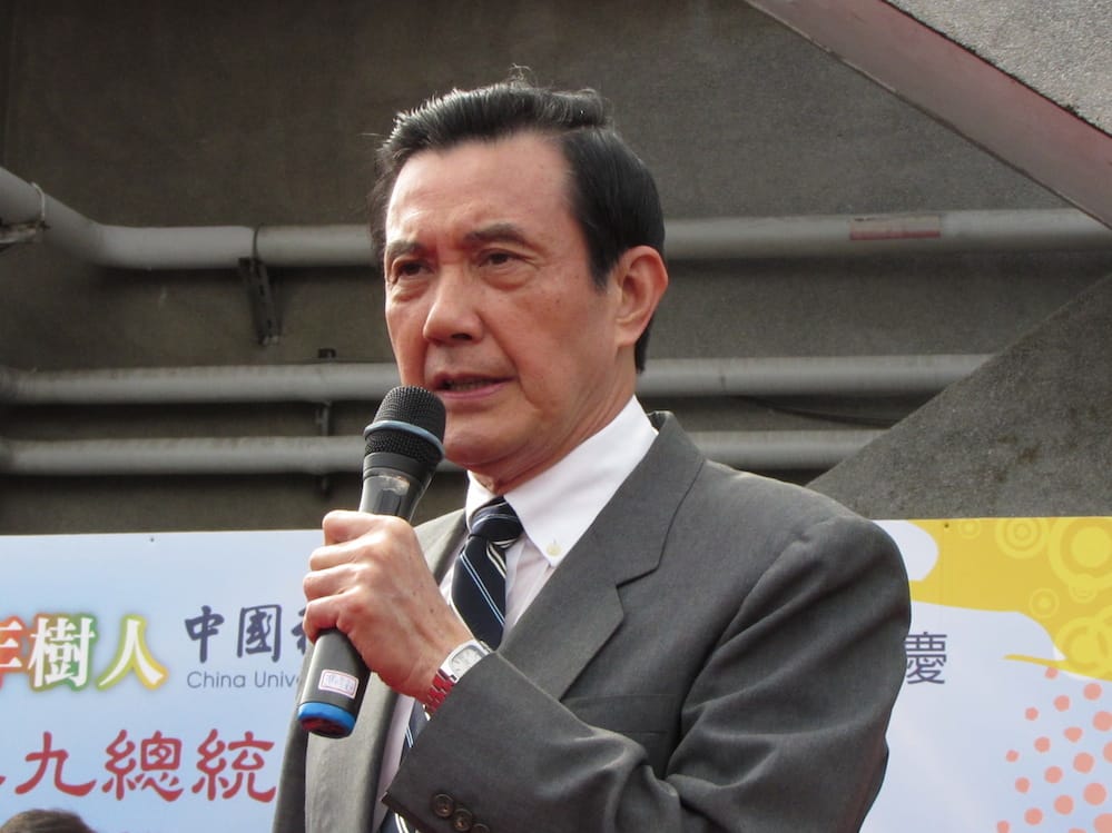 對於法國遭受恐怖攻擊，目前至少累計140人死亡，總統馬英九14日上午出席中國科技大學50週年校慶後發表簡短談話。圖：邱珮文/攝