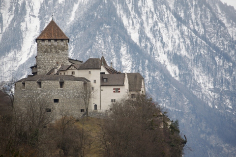阿爾卑斯山上的列支敦斯登(Liechtenstein)，是全球知名的避稅天堂之一。圖片來源:達志影像/路透社。