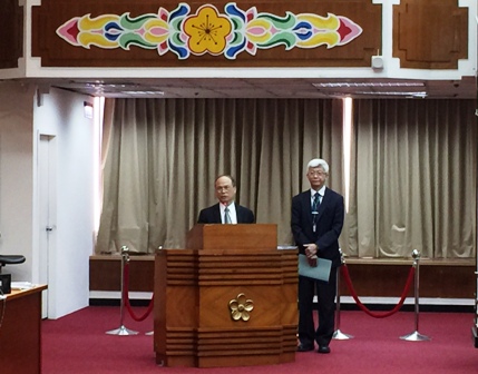 總統馬英九就任即將屆滿7年，財政部長張盛和18日表示，去年一整年臺灣的經濟表現佳，痛苦指數是全世界倒數第4名，也就是全世界最不痛苦的第4個國家。蔡紀眉/攝