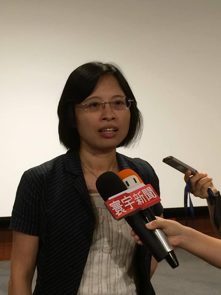 國發會經濟發展處處長吳明蕙27日針對7月分景氣概況表示，第四季景氣會較第三季好，但仍存不確定因素。圖：劉彥彤/攝