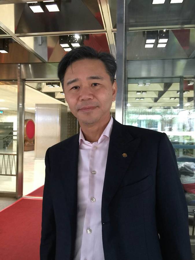 王文祥今出席公開活動時表示，台塑是一個家族企業，要有王家人跟專業經理人共同負責，他有責任要回台塑。 圖：姚惠珍/攝(資料照片)