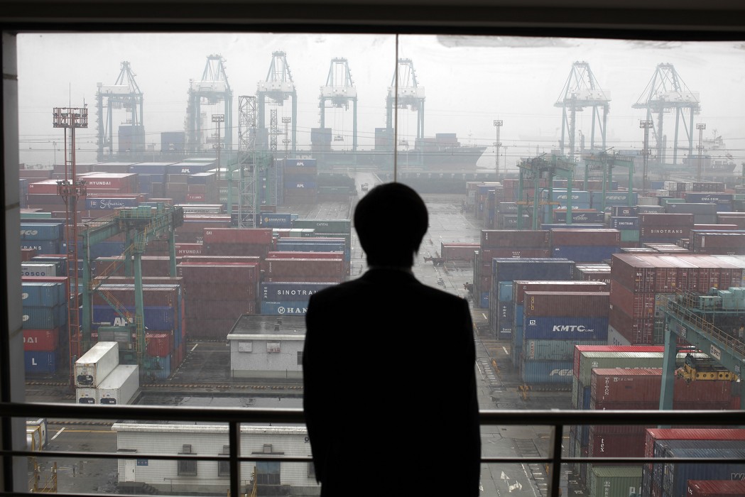 中國國家統計局週二發布，去年國內生產總值(GDP)增長7.4%，是24年來最低的成長率，但略好於外界預期的7.2%。圖片來源：達志影像/路透社資料照片