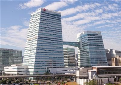 中信金砸下新台幣323.45億元，收購台灣人壽所有股權，台灣銀行董事長李紀珠13日表示，未來不排除爭取中信金的董事席次。圖為中信金南港新總部大樓。圖：中央社資料照片