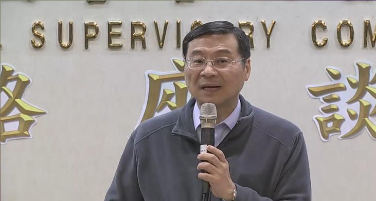 金管會主委曾銘宗(圖)今(3)天傍晚表示，4月底將完成開放「民間業者經營股權性質群眾募資規劃案」，5月起接受申請。圖：截自金管會網路座談會