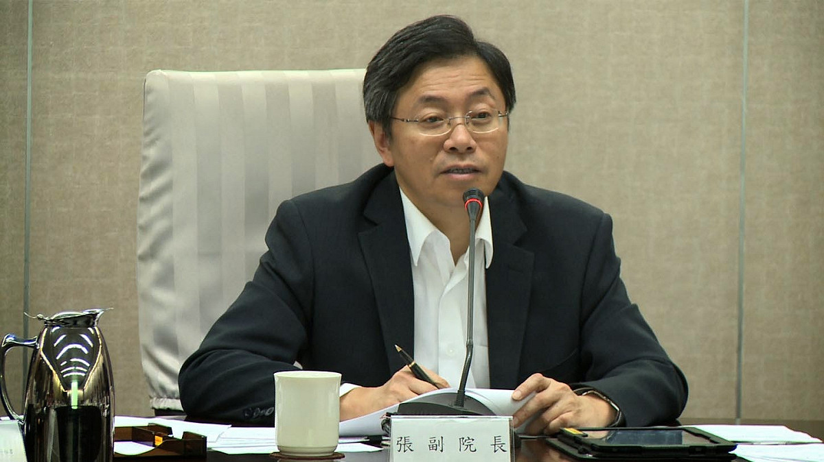 行政院副院長張善政26日表示，扁政府時期國安基金進場的政治意味濃厚，反而最近幾次進場的效果都滿正面的。圖：行政院提供