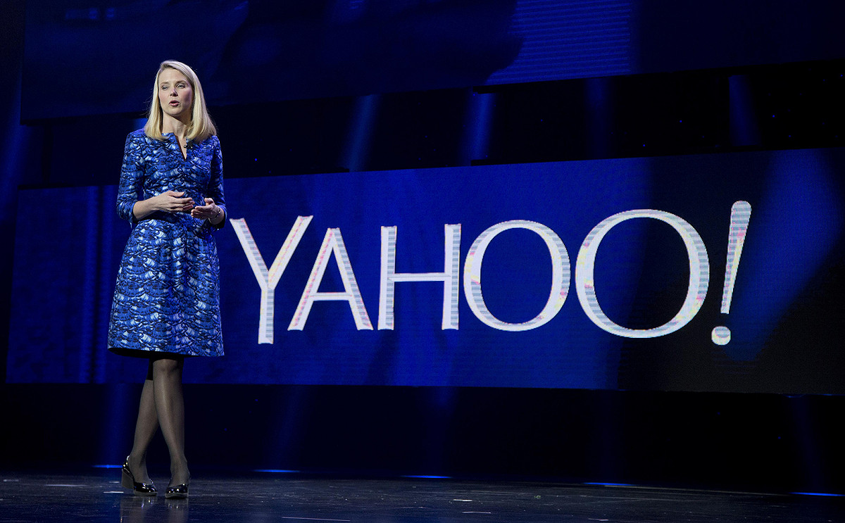 雅虎首席執行長梅爾（Marissa Mayer）上任來，推出一系列的節流方案。圖片來源：達志影像/美聯社