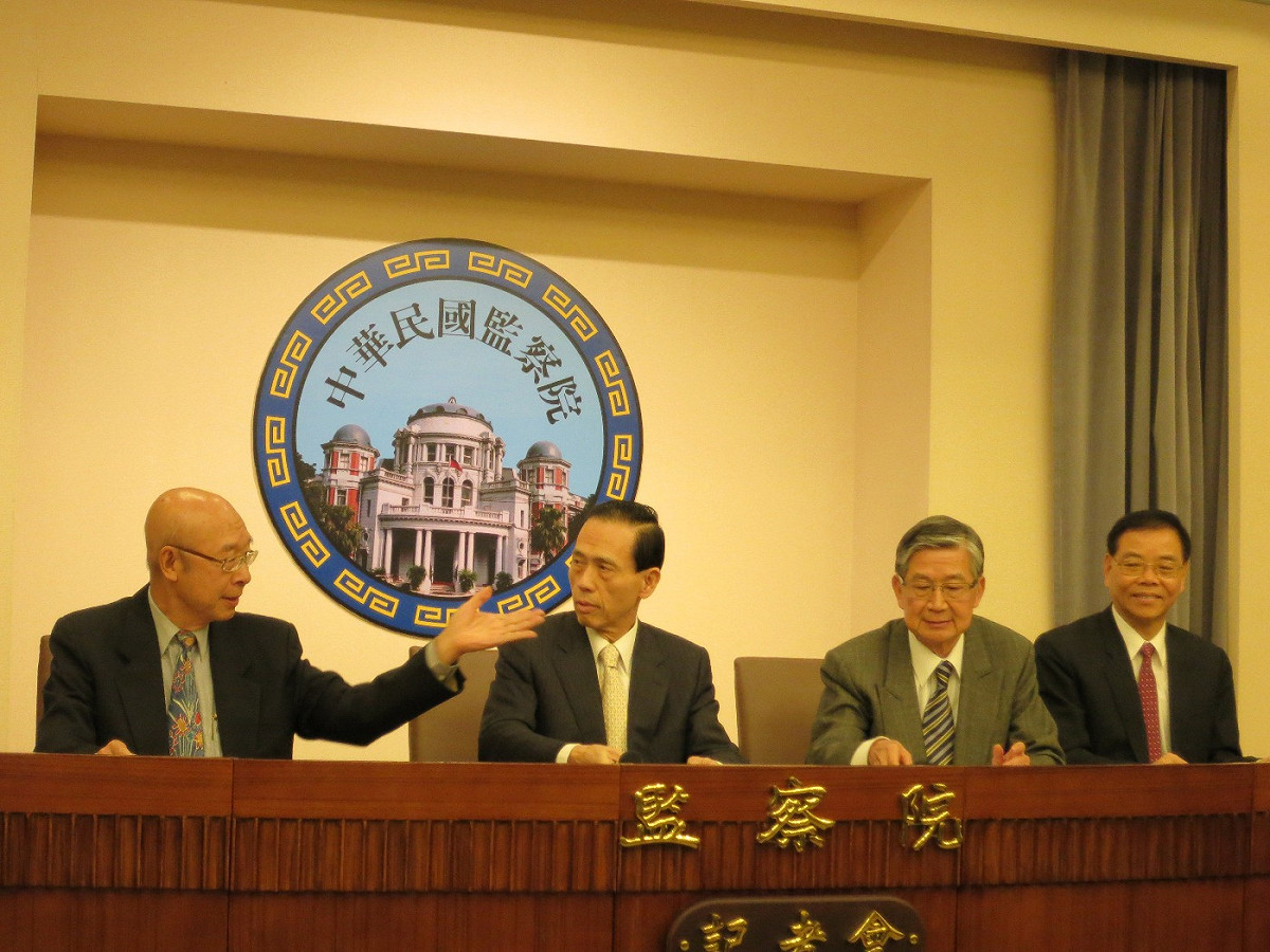 監院28日召開記者會宣布彈劾前消防署長黃季敏。圖：林朝億/攝