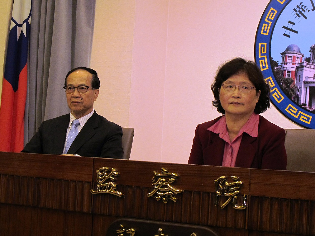 監委仉桂美、方萬富26日召開記者會說明警大前系主任陳國勝遭彈劾情形。圖：林朝億/攝