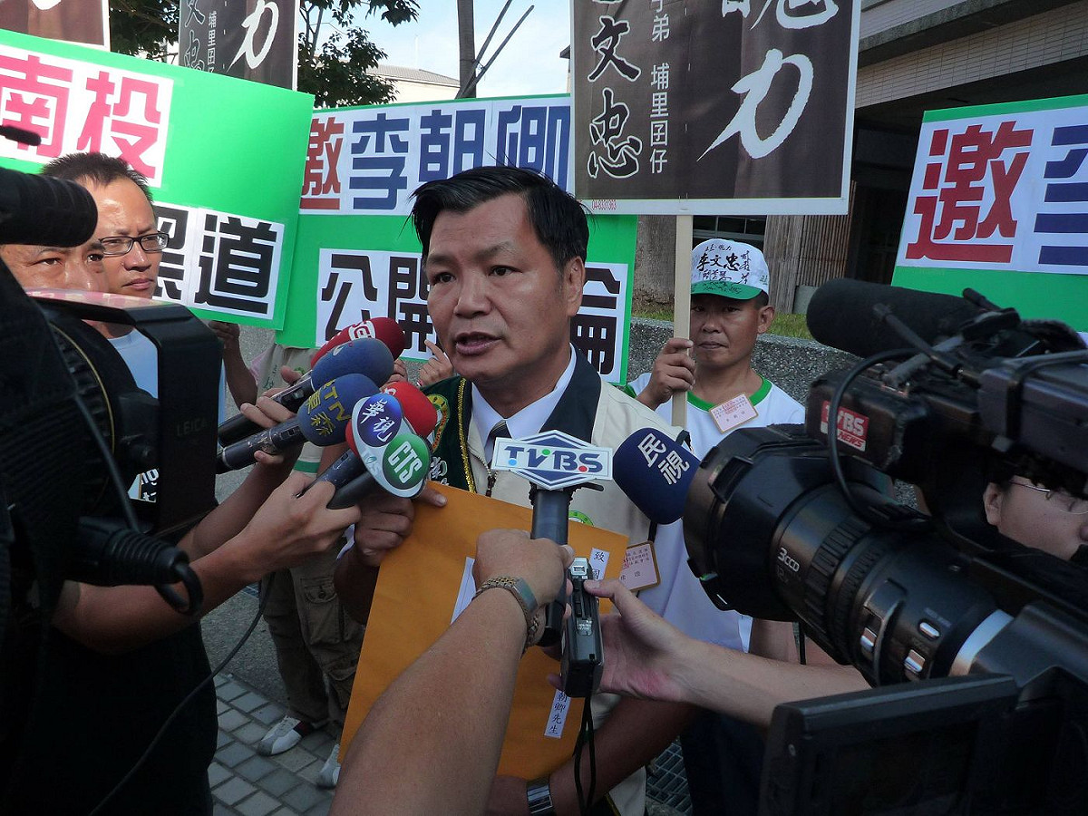 前立委李文忠因一場選舉訴訟官司，即將入獄服刑。圖片來源：newtalk資料照片。