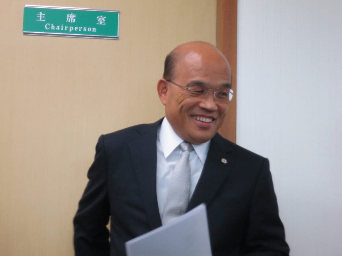 民進黨主席蘇貞昌1日認為，總統馬英九卸任後，應予追訴。圖：新頭殼資料照片
