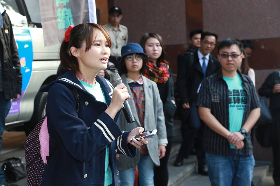 雖然被檢方起訴，但賴品妤想強調「為什麼人民必須被迫做出這樣的抗議行為？」圖3之3：林雨佑/攝