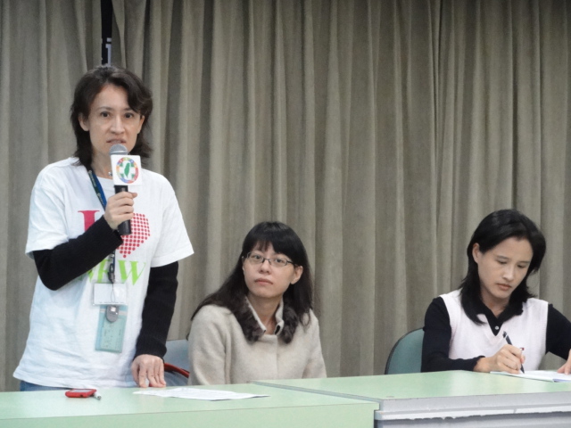蔡英文陣營回應白玫瑰運動訴求，允諾加強地方治安措施。圖片：王鼎鈞/攝