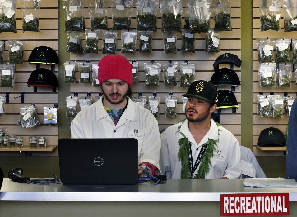 美國科羅拉多州自1月份允許大麻合法銷售以來，當月已經徵收大麻稅200萬美元(逾6千萬台幣)。圖片來源：達志影像/美聯社資料照片