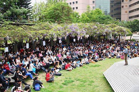 越來越多大學教授站出來為學生反服貿行動發聲。圖：翻攝網路